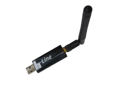 hLine ANT USB Extended Adapter ANT+ Stick mit USB2 ANT2 Stick geeignet auch für Garmin mit externe Antenne